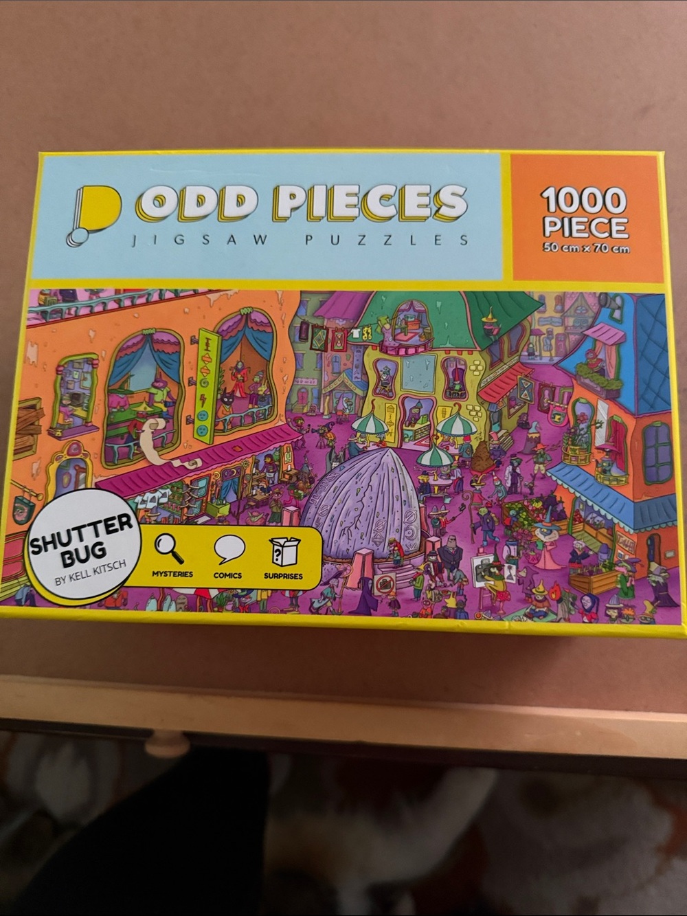 'Shutter Bug' 1000-Piece Jigsaw Puzzle - Bright Multi-Color